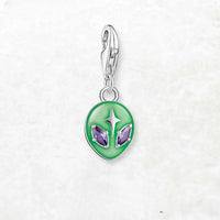 Alien Head Charm
