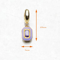 팔각형 제비꽃 Charm