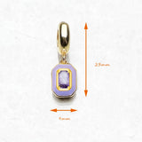 팔각형 제비꽃 Charm