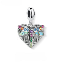 לב עם שפירית Charm