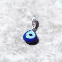 칠면조 눈 블루 에나멜 Charm