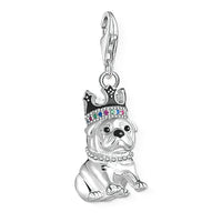 Bulldog con encanto de la corona