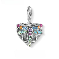לב עם שפירית Charm