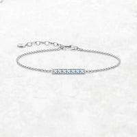 White Zircon Bracelet