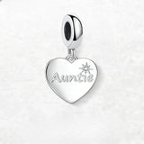 Auntie Heart Charm