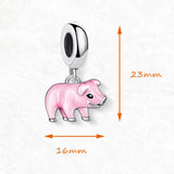 핑크 돼지 Charm 펜던트