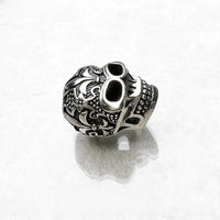 Fleur-De-Lys Skull Bead