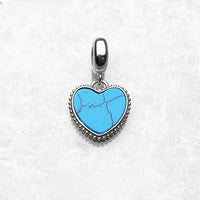 לב כחול נצחי Charm