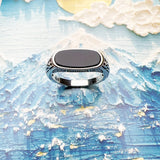 Signet 링 타원형 형태 Onyx