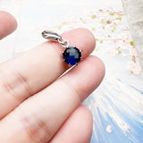 진한 블루 스톤 Charm