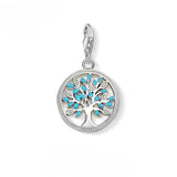 Blue Tree Charm