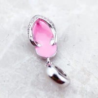 כפכף ורוד Charm