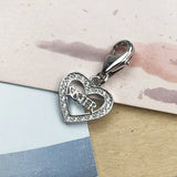 심장 디자인 자매 Charm