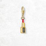 빨간 립스틱 골든 Charm