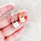키로 잠그십시오 Charm 펜던트