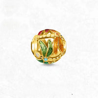 Golden Dragonfly  Bead