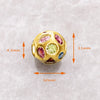 カラフルな石Bohemia Bead