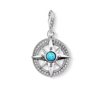 מצפן כסף Charm