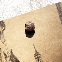 Rose Gold Pave Bead