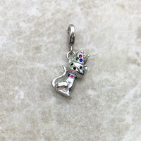 로얄 고양이 실버 Charm