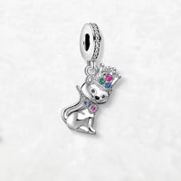 로얄 고양이 실버 Charm